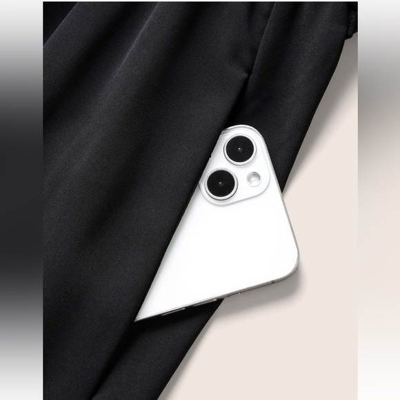 BloomChic Plus Size XL Solid Tie Surplice Ruffle High Low Dress us14-16 - Picture 6 of 8